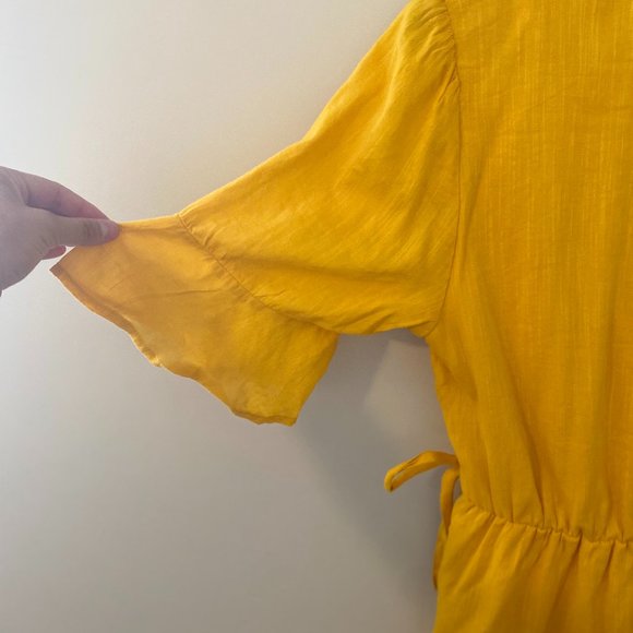 Mustard yellow swing dress - Picture 1 of 4